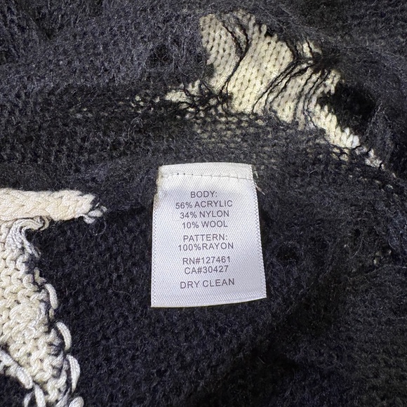 Wildfox White Label Seeing Stars Lennon Sweater XS - Picture 4 of 6